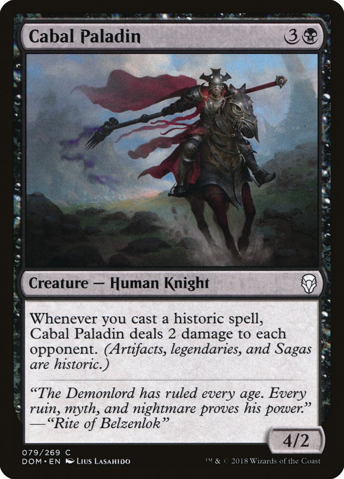 Cabal Paladin 79 (Dominaria)  - Foil