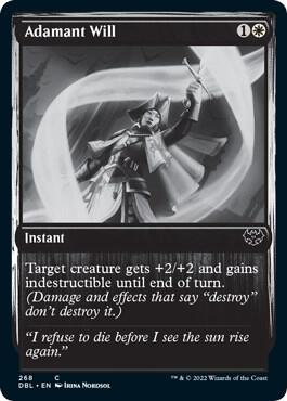 Adamant Will 268/534 (Innistrad: Double Feature) 