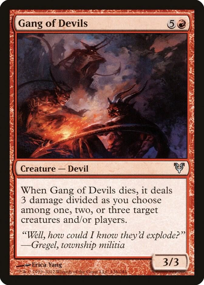 Gang of Devils 136 (Avacyn Restored)  - Foil