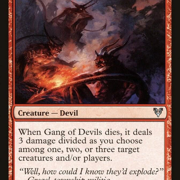 Gang of Devils 136/244 (Avacyn Restored)  - Foil