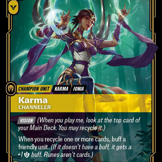 Karma Channeler (Origins)  - Foil