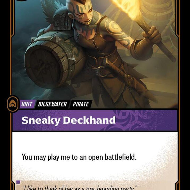 Sneaky Deckhand 176/298 (Origins) 