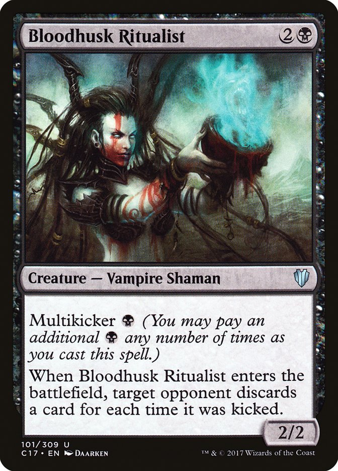 Bloodhusk Ritualist 101 (Commander 2017) 