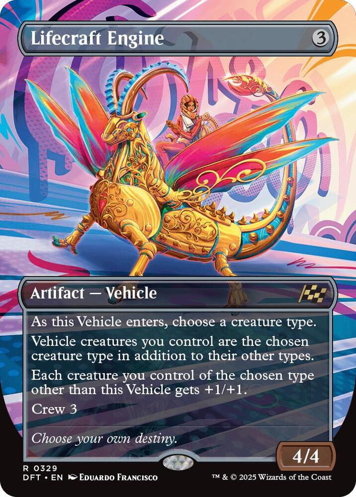 Lifecraft Engine 329/291 (Aetherdrift)  - Borderless