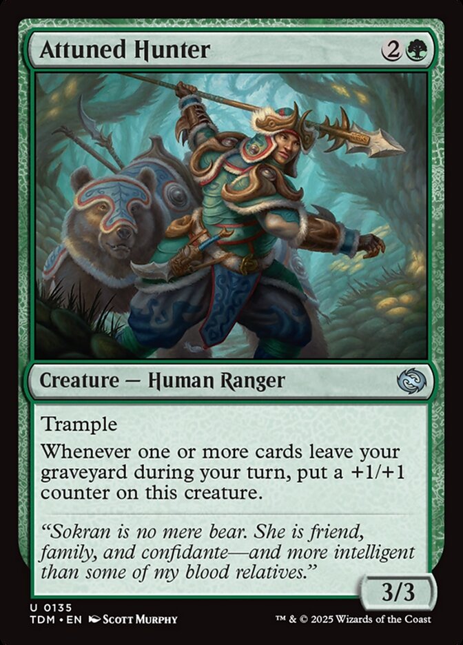 Attuned Hunter (Tarkir: Dragonstorm) 