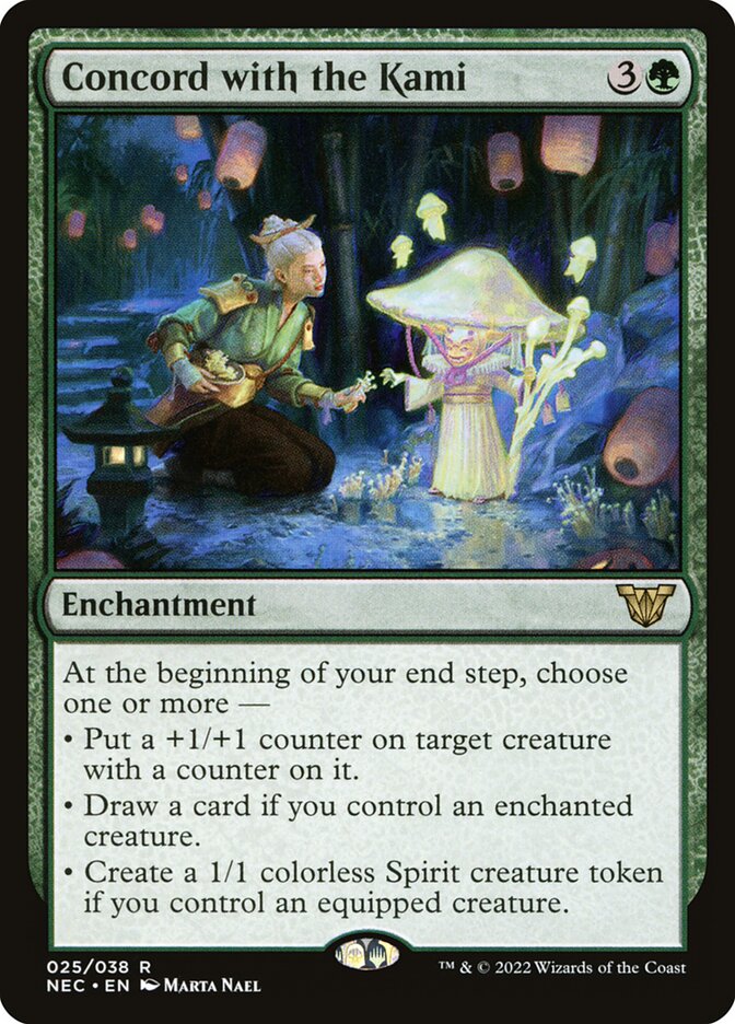 Concord with the Kami 25/38 (Commander: Kamigawa: Neon Dynasty) 