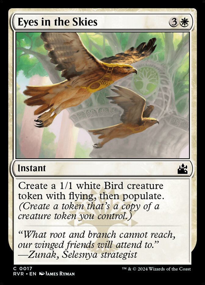 Eyes in the Skies 17/291 (Ravnica Remastered) 