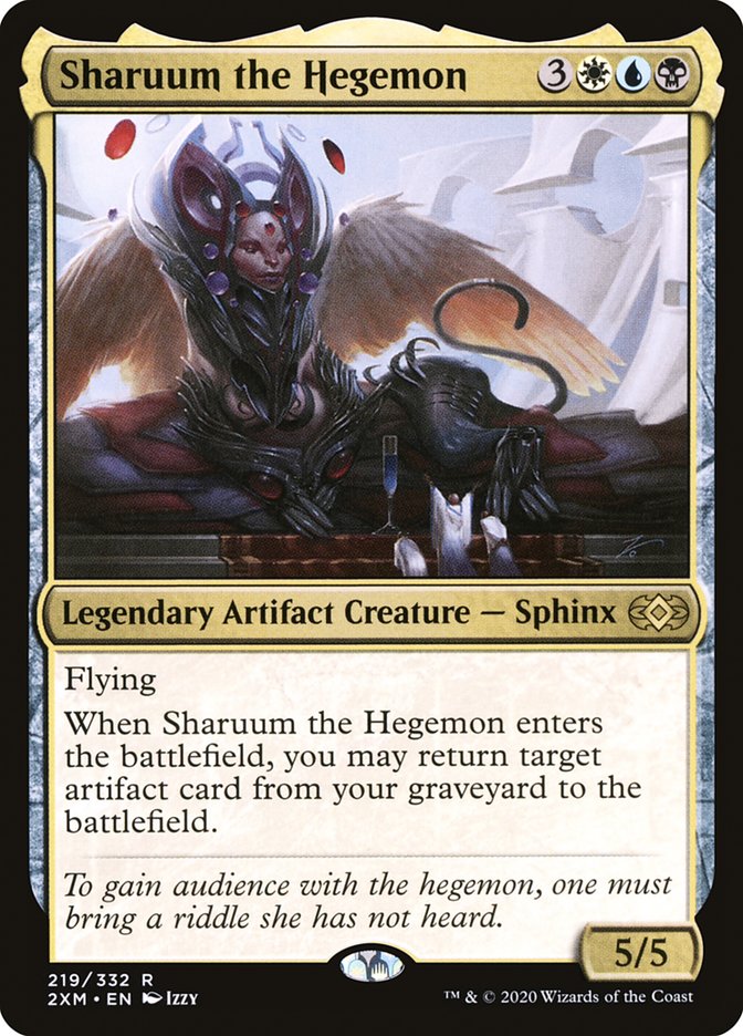 Sharuum the Hegemon 219/332 (Double Masters) 