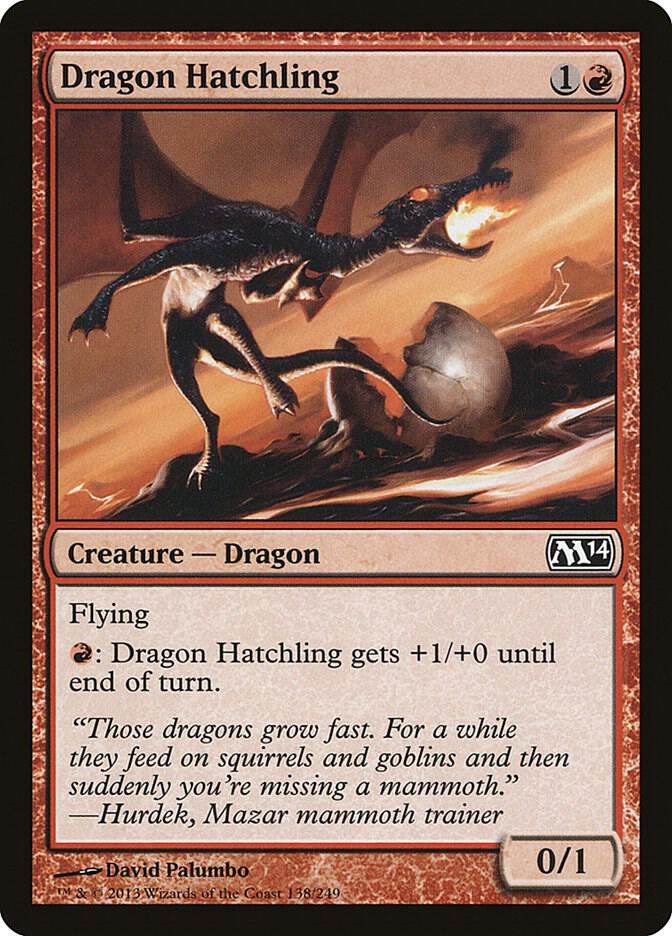 Dragon Hatchling 138/249 (Magic 2014 (M14)) 