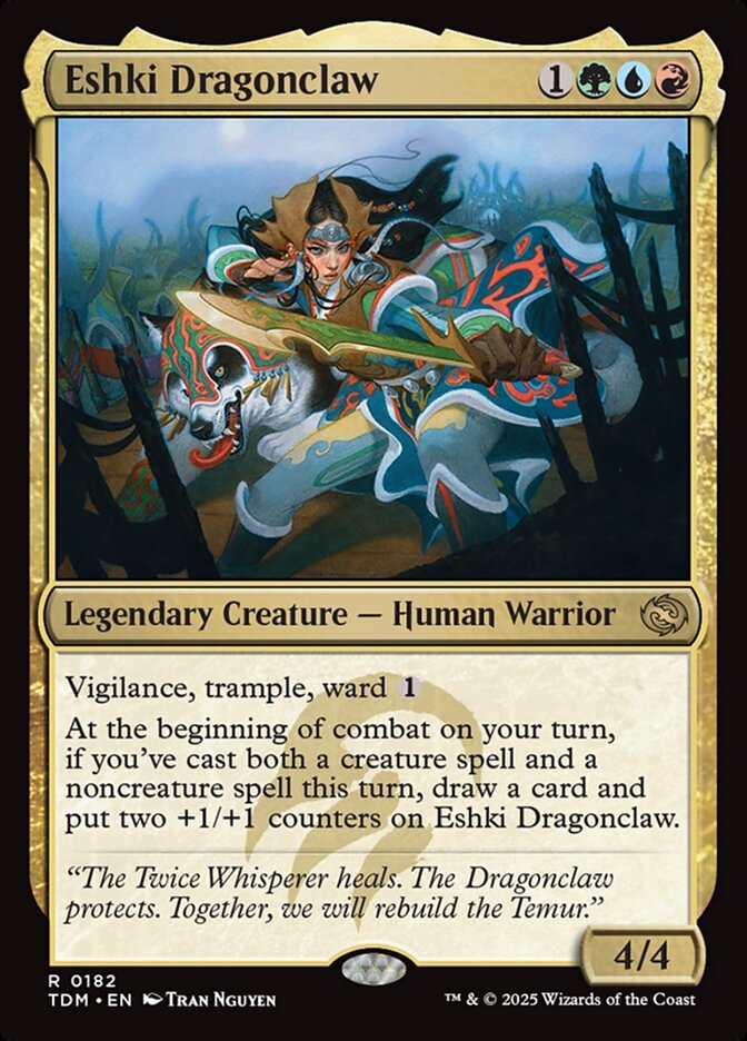 Eshki Dragonclaw 182 (Tarkir: Dragonstorm) 