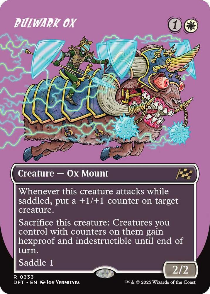 Bulwark Ox 333/291 (Aetherdrift)  - Borderless