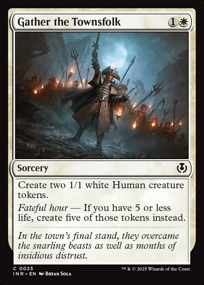 Gather the Townsfolk 23/287 (Innistrad Remastered) 