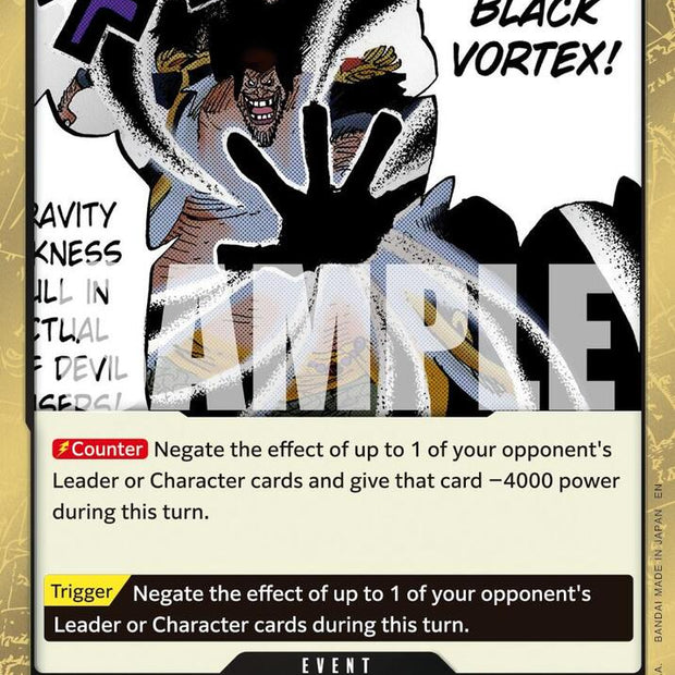Black Vortex OP09-097 (Premium Booster -The Best- Vol. 2)  - Pirate Foil