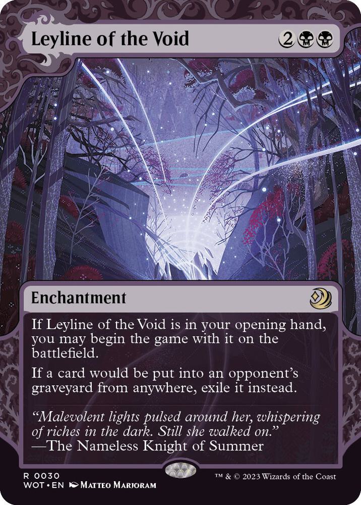 Leyline of the Void 30/63 (Wilds of Eldraine: Enchanting Tales)  - Showcase