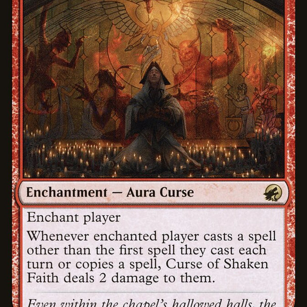 Curse of Shaken Faith 134/277 (Innistrad: Midnight Hunt) 