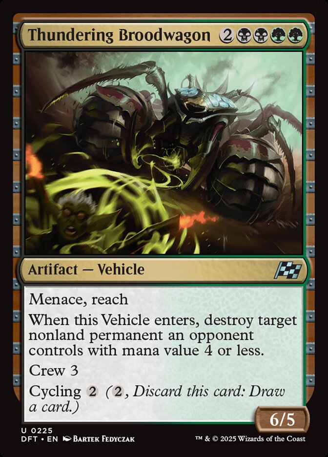 Thundering Broodwagon 225/291 (Aetherdrift) 