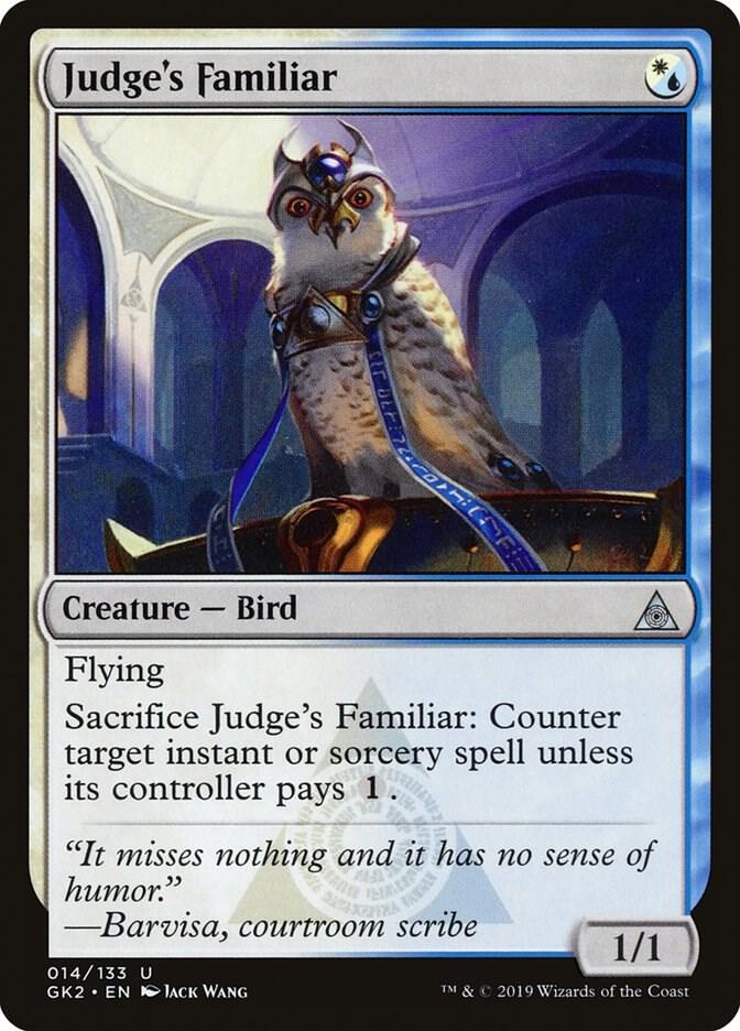 Judge's Familiar 14/133 (Ravnica Allegiance: Guild Kits) 