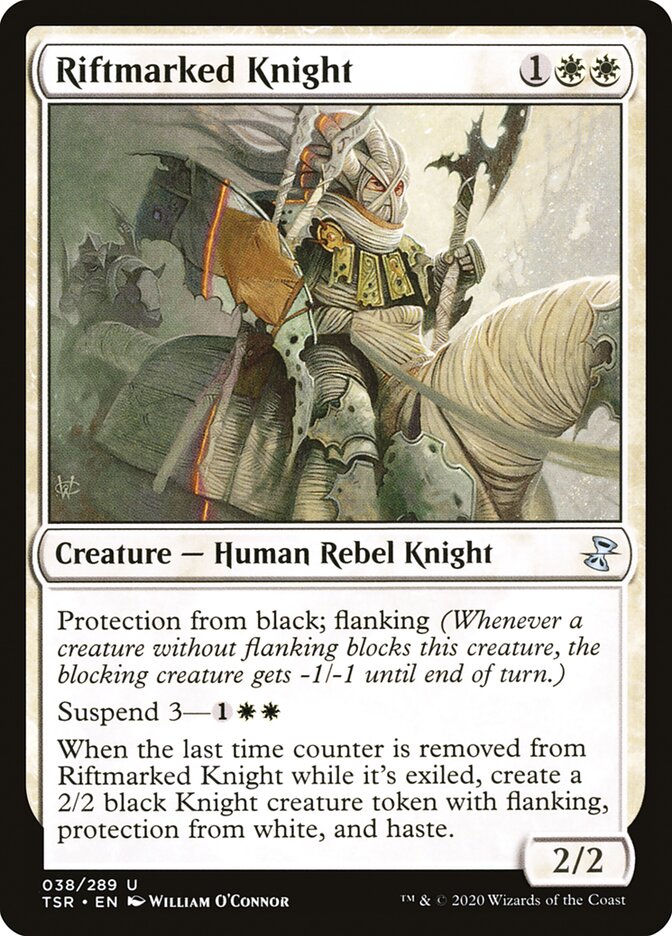 Riftmarked Knight 38/289 (Time Spiral: Remastered) 