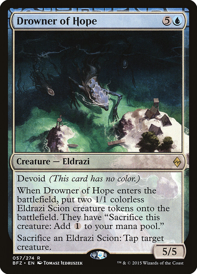 Drowner of Hope 57/274 (Battle for Zendikar) 
