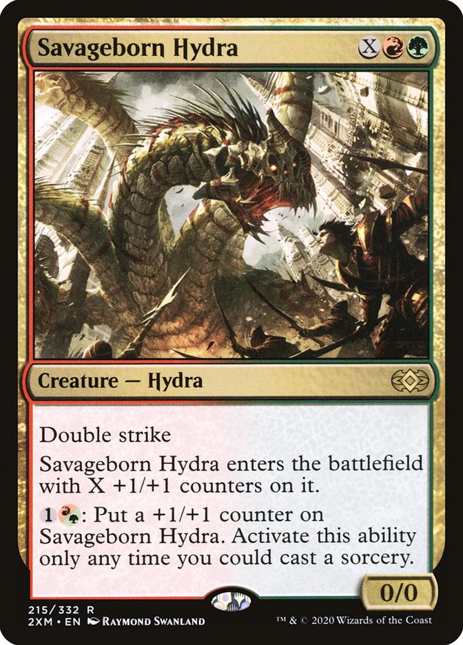 Savageborn Hydra 215/332 (Double Masters) 