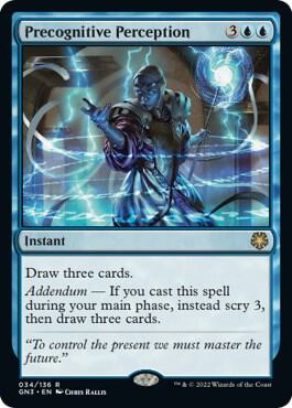 Precognitive Perception 34/135 (Magic Game Night: Free-For-All) 