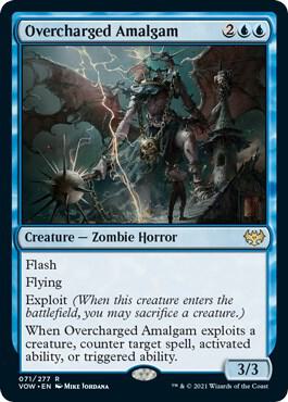 Overcharged Amalgam 71/277 (Innistrad: Crimson Vow) 