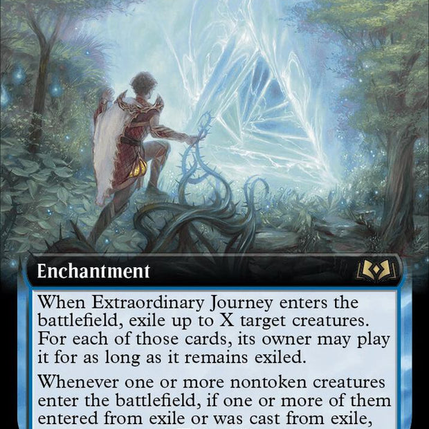 Extraordinary Journey 331/276 (Wilds of Eldraine)  - Extended Art