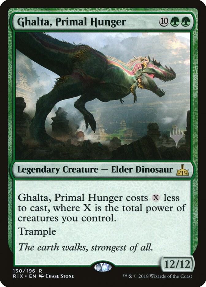 Ghalta Primal Hunger 130p/98 (Promo Pack: Core Set 2020) 