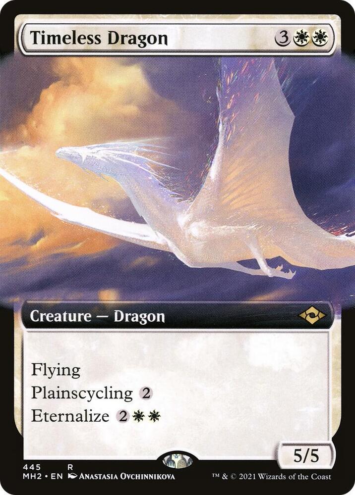 Timeless Dragon Extended Art 445/303 (Modern Horizons 2) 
