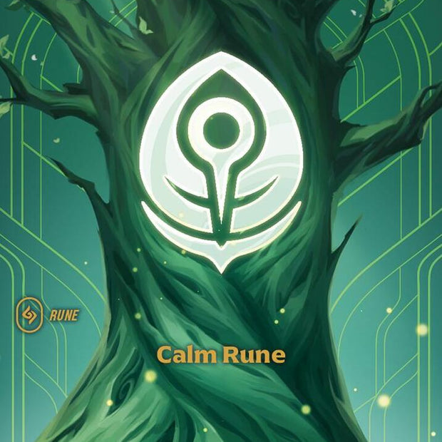Calm Rune 42a/298 (Origins)  - Foil