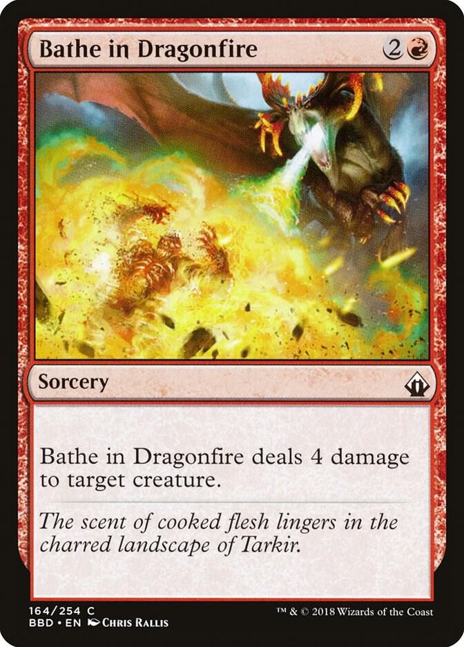 Bathe in Dragonfire 164/254 (Battlebond) 