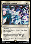 What Must Be Done 11/110 (Universes Beyond: Assassin's Creed)  - Foil