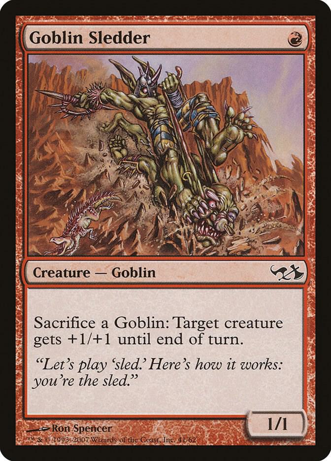 Goblin Sledder 41/62 (Duel Decks: Elves vs. Goblins) 