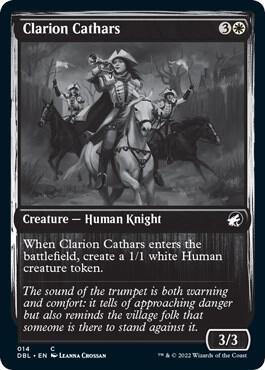 Clarion Cathars 14/534 (Innistrad: Double Feature) 