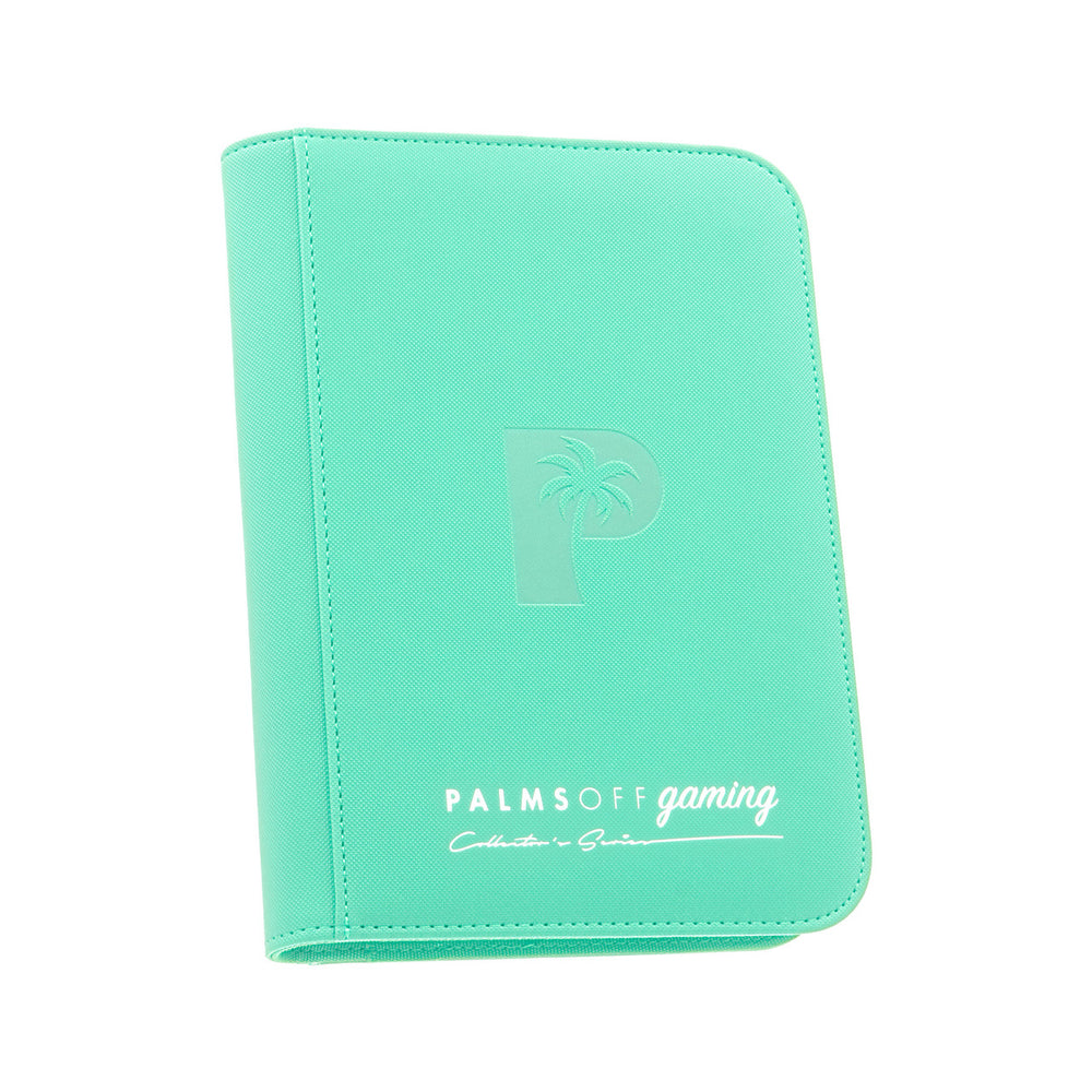 Collector's Series 4 Pocket Zip Trading Card Binder - Turquoise