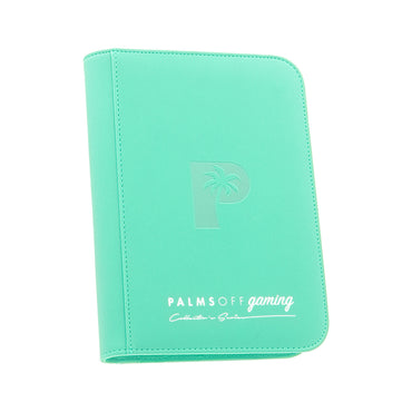 Collector's Series 4 Pocket Zip Trading Card Binder - Turquoise