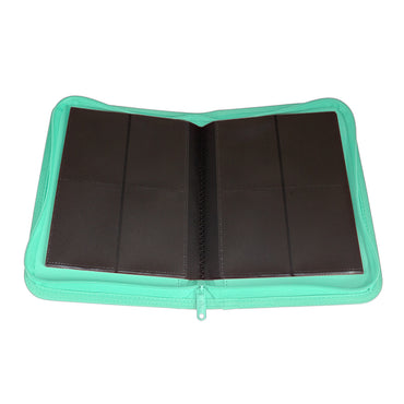 Collector's Series 4 Pocket Zip Trading Card Binder - Turquoise