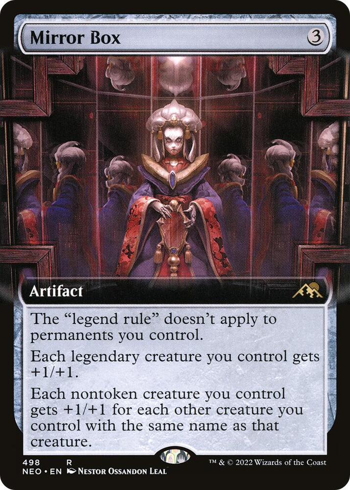 Mirror Box 498/302 (Kamigawa: Neon Dynasty)  - Extended Art