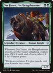 Syr Faren, the Hengehammer 177/269 (Throne of Eldraine) 