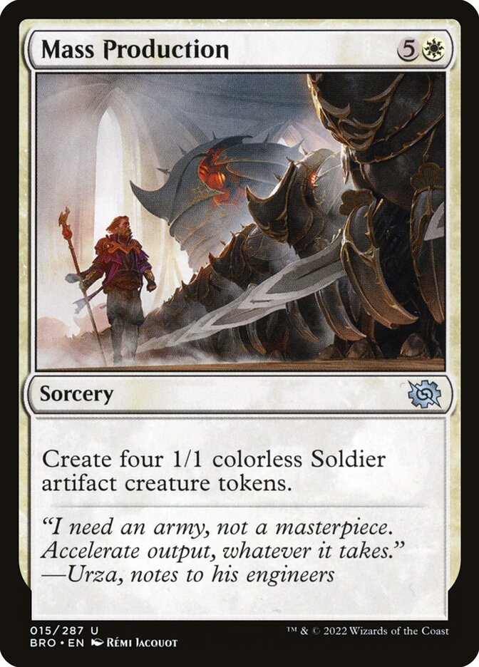 Mass Production 15/287 (The Brothers' War) 