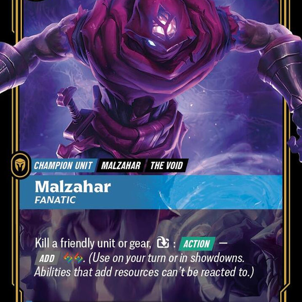Malzahar - Fanatic 113/298 (Origins)  - Foil
