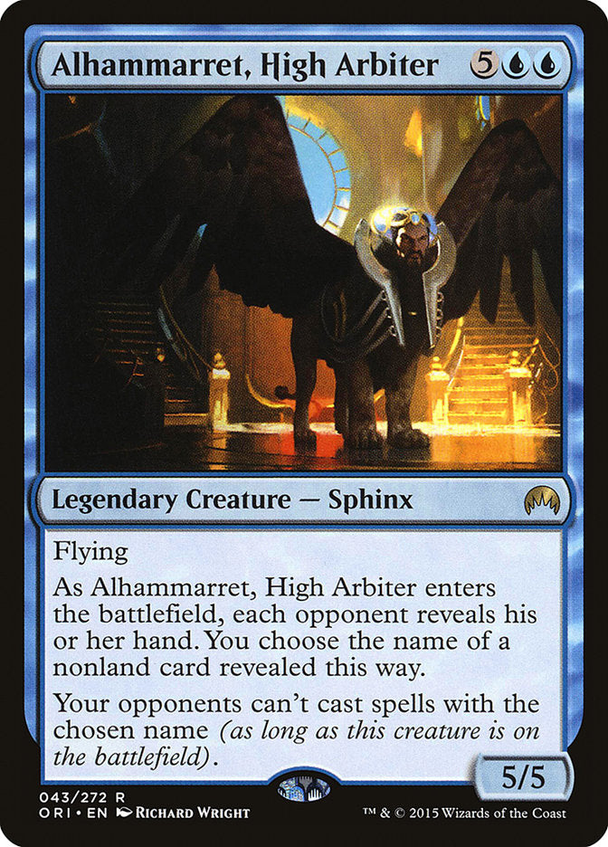Alhammarret, High Arbiter 43/272 (Magic Origins) 