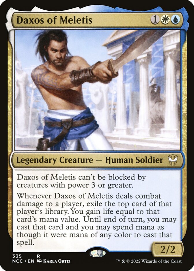 Daxos of Meletis 335/93 (Commander: Streets of New Capenna) 
