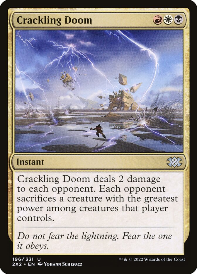 Crackling Doom 196/331 (Double Masters 2022) 
