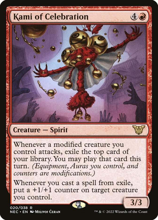 Kami of Celebration 20/38 (Commander: Kamigawa: Neon Dynasty) 