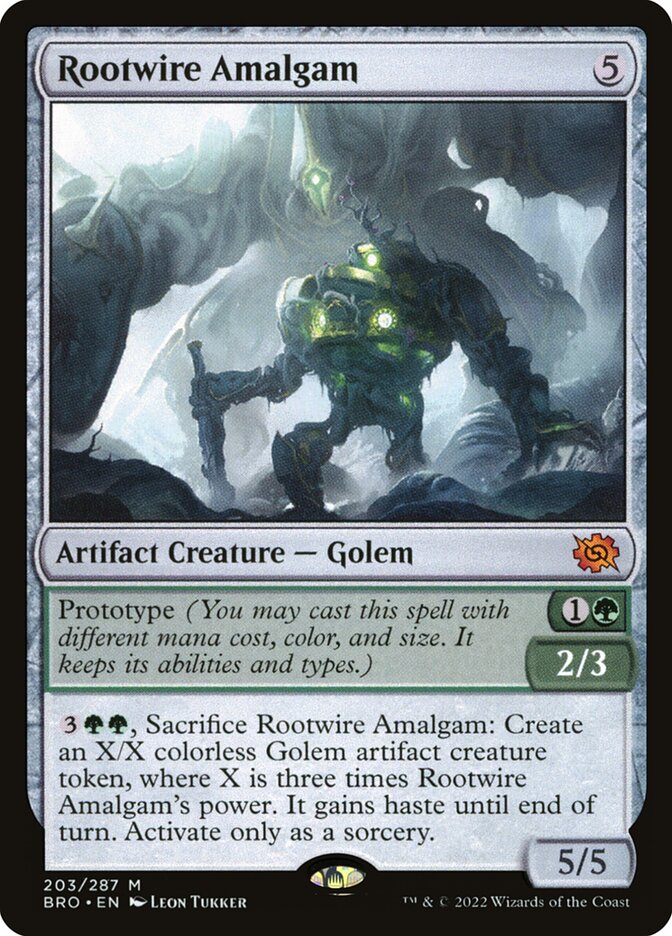 Rootwire Amalgam 203/287 (The Brothers' War) 