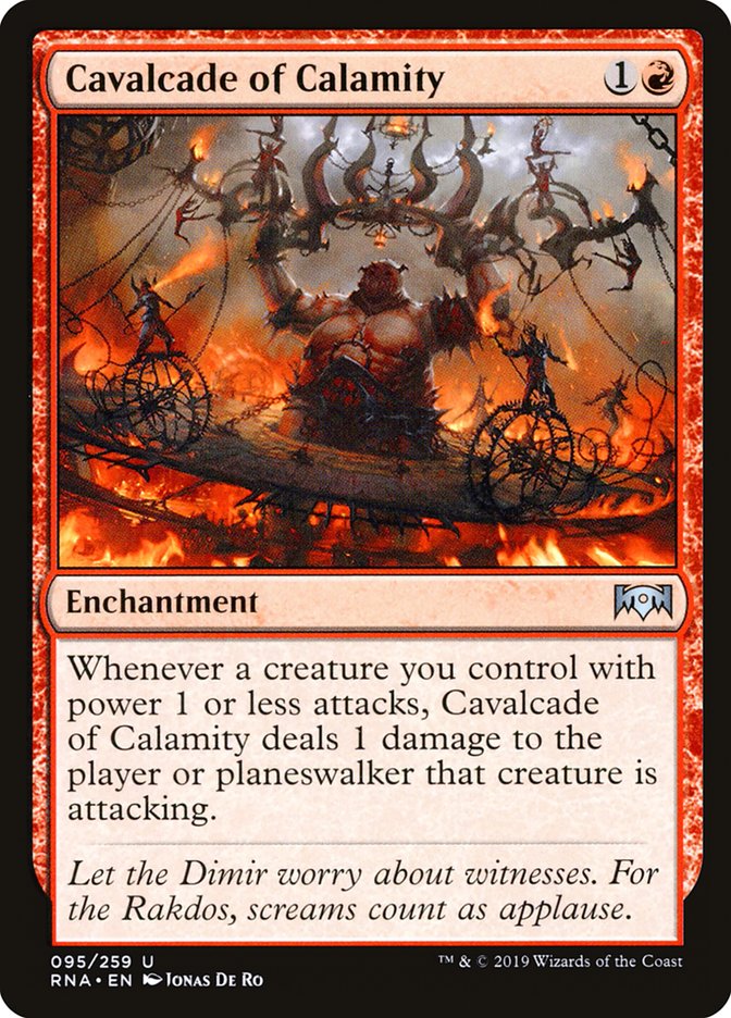Cavalcade of Calamity 95 (Ravnica Allegiance) 