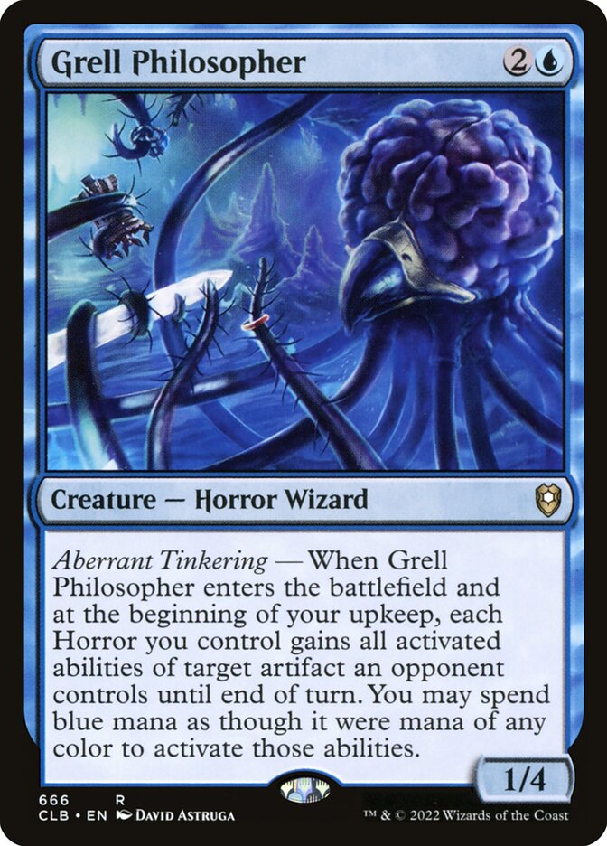 Grell Philosopher 666/361 (Commander Legends: Battle for Baldur's Gate) 