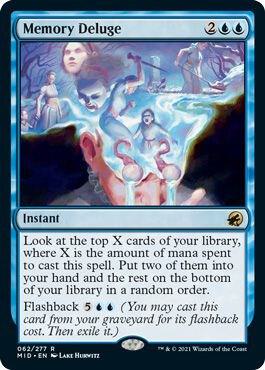 Memory Deluge (Innistrad: Midnight Hunt) 