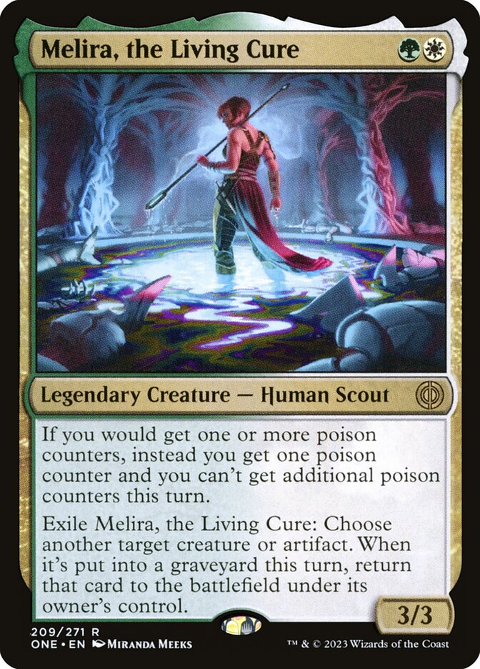 Melira, the Living Cure 209 (Phyrexia: All Will Be One) 